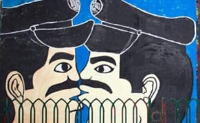 Homophobic Egyptian Mural Transformed With a Pro-Gay Message