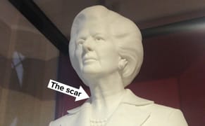 The Decapitation of Margaret Thatcher, the Statue