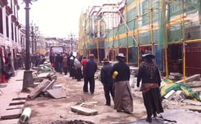 The Heart of Tibet Is Being Radically Changed into a Shopping Center
