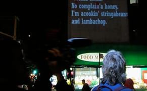 Poetry and Italian on the Streets of the East Village