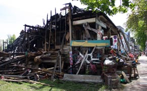 Community Art Project Victimized by Arson Rises from the Ashes