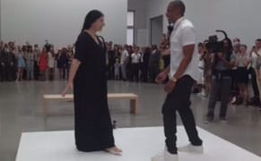 Jay-Z Raps at Marina Abramović, or the Day Performance Art Died