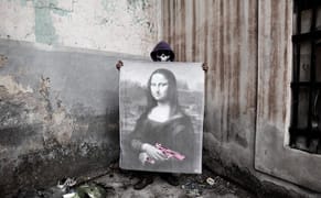 The Masked Man of Honduras Brings Street Art to Its Knees