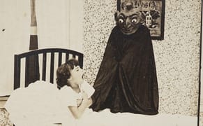 Early Photographs of a Child Getting Spooked by Bogeymen