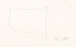 Famous Artists Asked to Draw a Map of the US from Memory