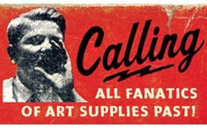 An Online Museum for Analogue Art Supplies