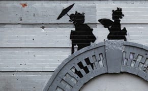 Banksy Goes Japonaiserie in Brooklyn, Tribeca Banksy Vandalized [UPDATE 5]