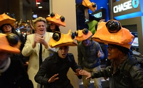 Reverend Billy and His Choir Director Face Year in Prison for Bank Performance