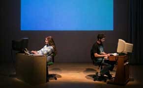 A Digital Artist Goes Analogue, but the Message Is Fuzzy