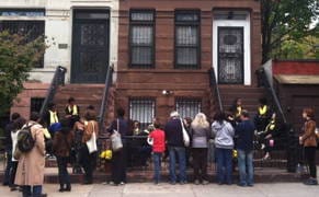 An Artist Takes Feminism to the Stoops