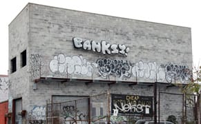 Last NYC Banksy Is Full of Hot Air, Cops Arrest Potential Thieves [UPDATE 5]