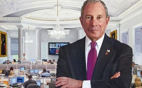 Mayor Bloomberg Unveils His Official Portrait