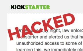 Kickstarter Hacked, User Data Stolen