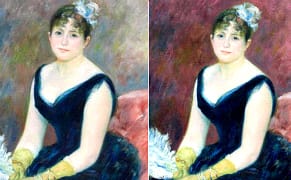 Chemistry of the Canvas: Returning the Red to a Renoir