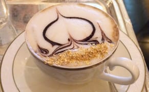 My Gold-Surfaced Cappuccino