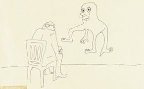 John Lennon's Drawings Up For Auction
