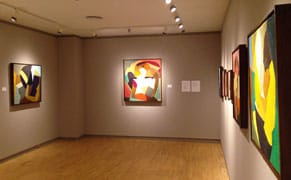 An Abstract Painter's Mixed-In Tensions