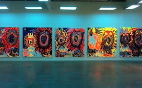 Probing the Unknowable: Judith Bernstein’s Black Light Paintings