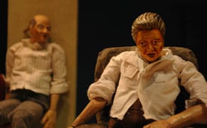 Lesbian Noir with Hard-Boiled Wooden Puppets