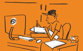 Fox Puppies and a New Cartoon Me