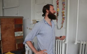 An Artist Grows a Seed in the Palm of His Hand