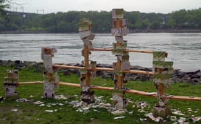Vandals Destroy Public Sculpture on Randall's Island