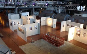 Creating Art Inside a Disused Power Plant