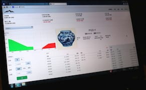 In Times Square, Trading Shares of Chinese Art