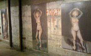 Life-Size Nudes, Slumping but Self-Possessed