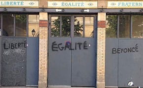 Liberté, Égalité, and … Beyoncé
