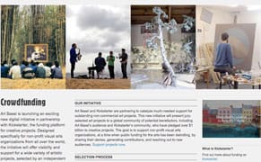 Art Basel and Kickstarter Team Up to Make Each Other Feel Good