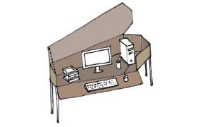 A Desk That's Your Future Coffin, GPS Shoes, and More Oddly Practical Inventions