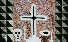 A Banner for Baron Samedi in Sequins