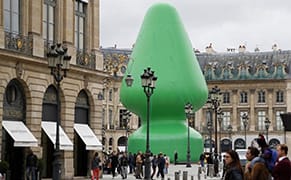 Paul McCarthy's XXXmas Tree Plugs Up Paris