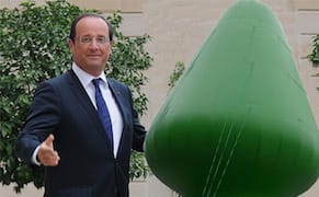 French President Pledges Support for Paul McCarthy's Butt Plug