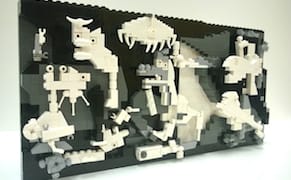 Behold, Picasso's "Guernica" Remade in Legos