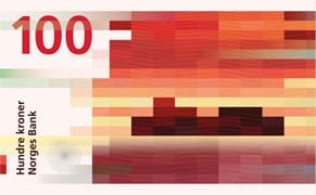 Norway's Currency Goes Abstract