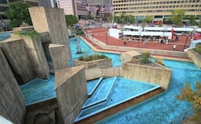Will Landmark Modernist Fountain in Bmore Soon Be No More?