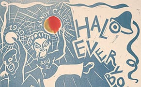 When Artists Make Holiday Cards