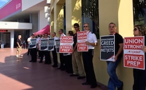 At Art Basel Miami Beach, Private Jet Pilots Picket Their Clients