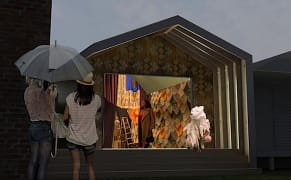 Sandy-Ravaged Rockaways Bungalow Reborn as an Artist Residency