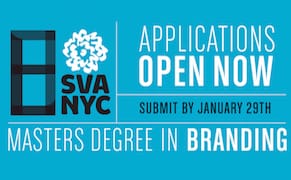 Apply Now for the Masters Degree in Branding at the School of Visual Arts
