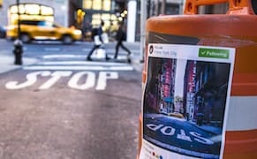 Instagram Photos Reappear on the Streets Where They Were Taken