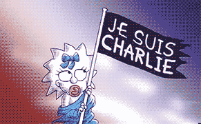 'The Simpsons' Join in Tribute to 'Charlie Hebdo'