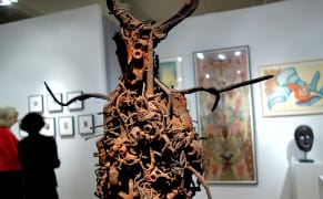 At Metro Curates Fair, Ceramic Poodles, Secret Society Chairs, and Everything in Between