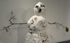 When the Weather Gives You Snowmageddon, Make Art Snowmen