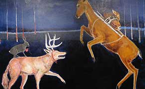 Julie Buffalohead's Theater of Animals