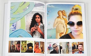 Someone Made a Book of #artselfies