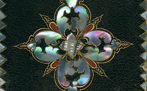 The Iridescent Elegance of Victorian Mother-of-Pearl Book Bindings