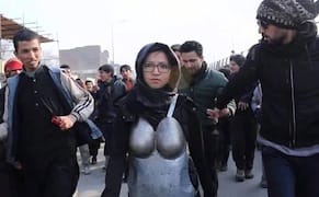 After Protesting Sexual Violence, Afghan Artist Forced into Hiding